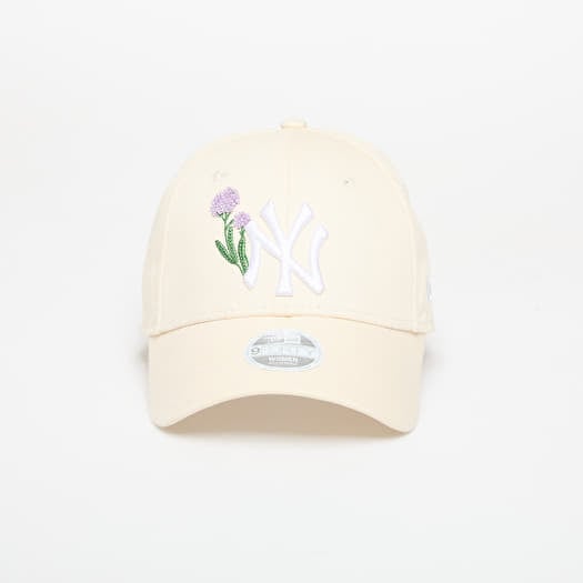 Καπέλα New Era New York Yankees Womens MLB Beaded 9FORTY Adjustable Cap Light Cream