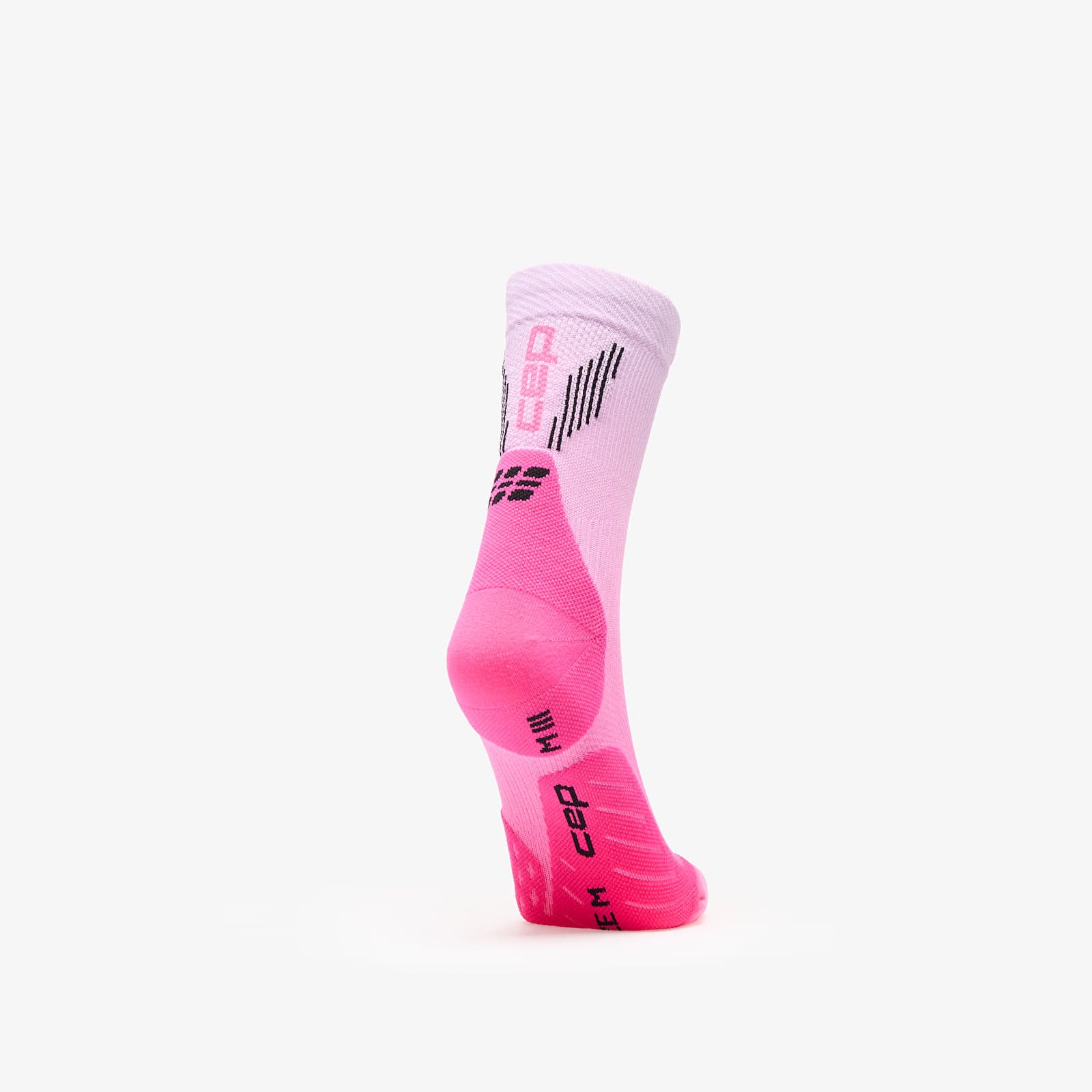 Zoknik CEP Mid Cut Gradient Socks Pink/ Lilac Fade