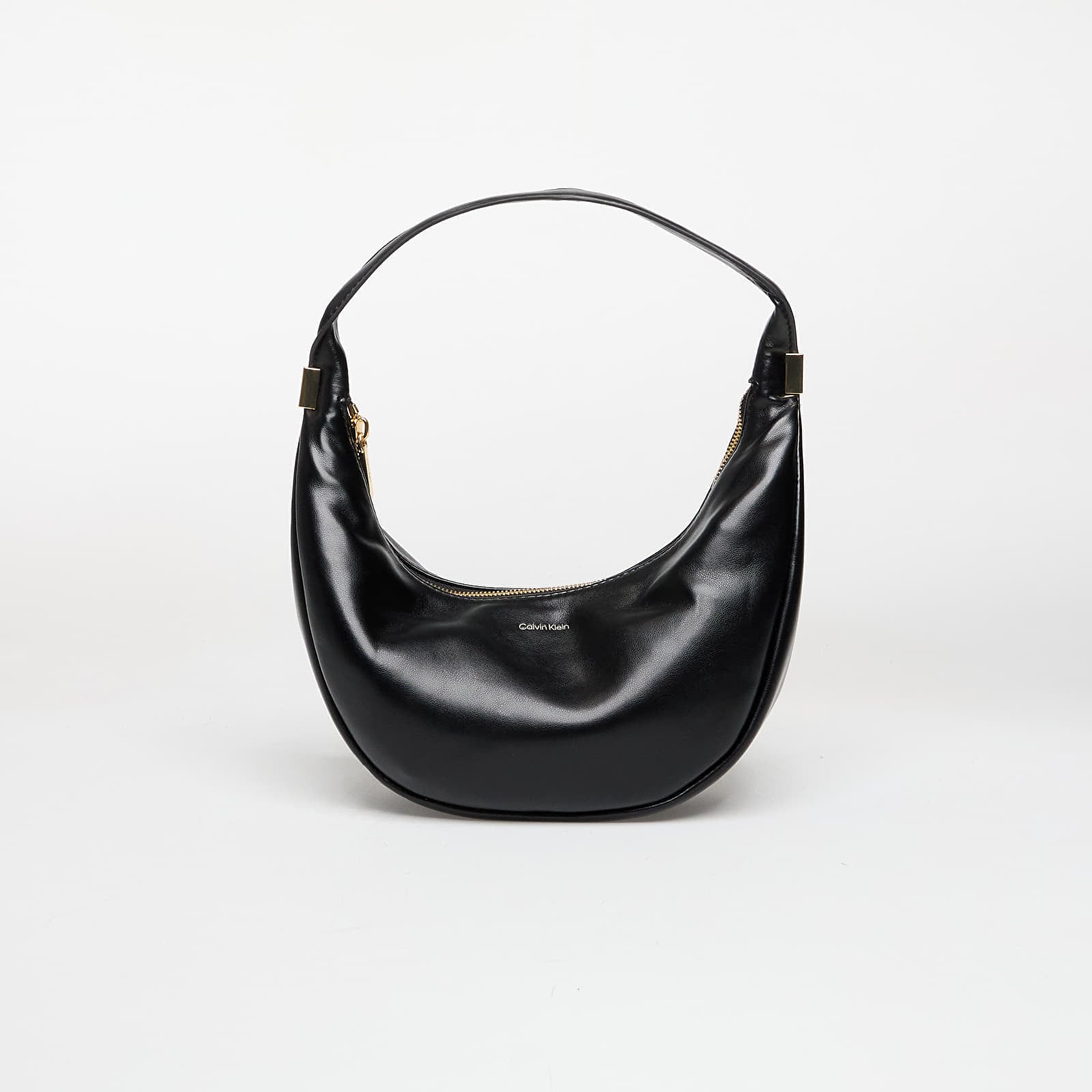 Geantă de mână Calvin Klein Pinched Soft Crescen Black Universal