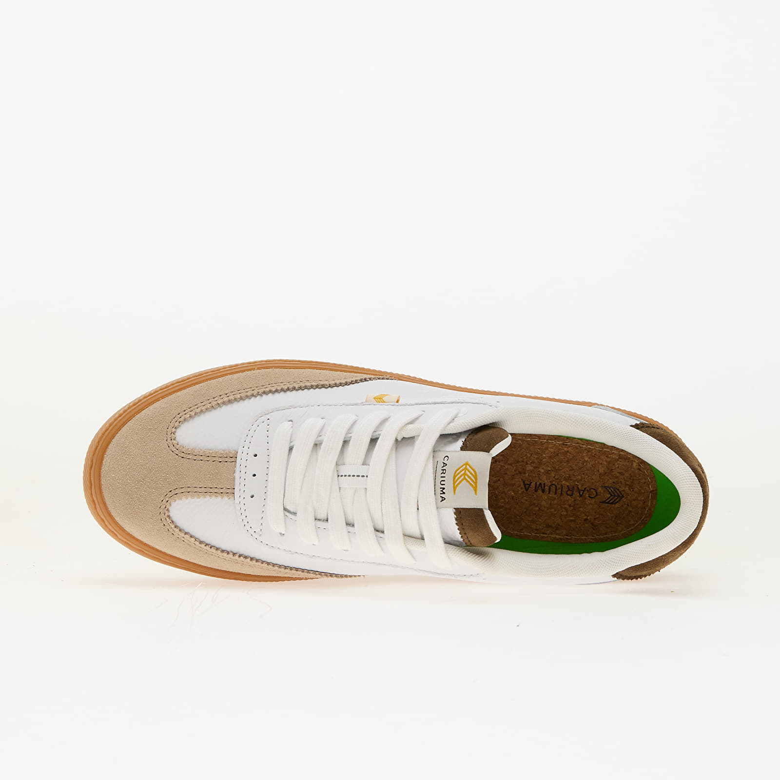 Women's shoes Cariuma W Toca Gum White/ Plaza Taupe