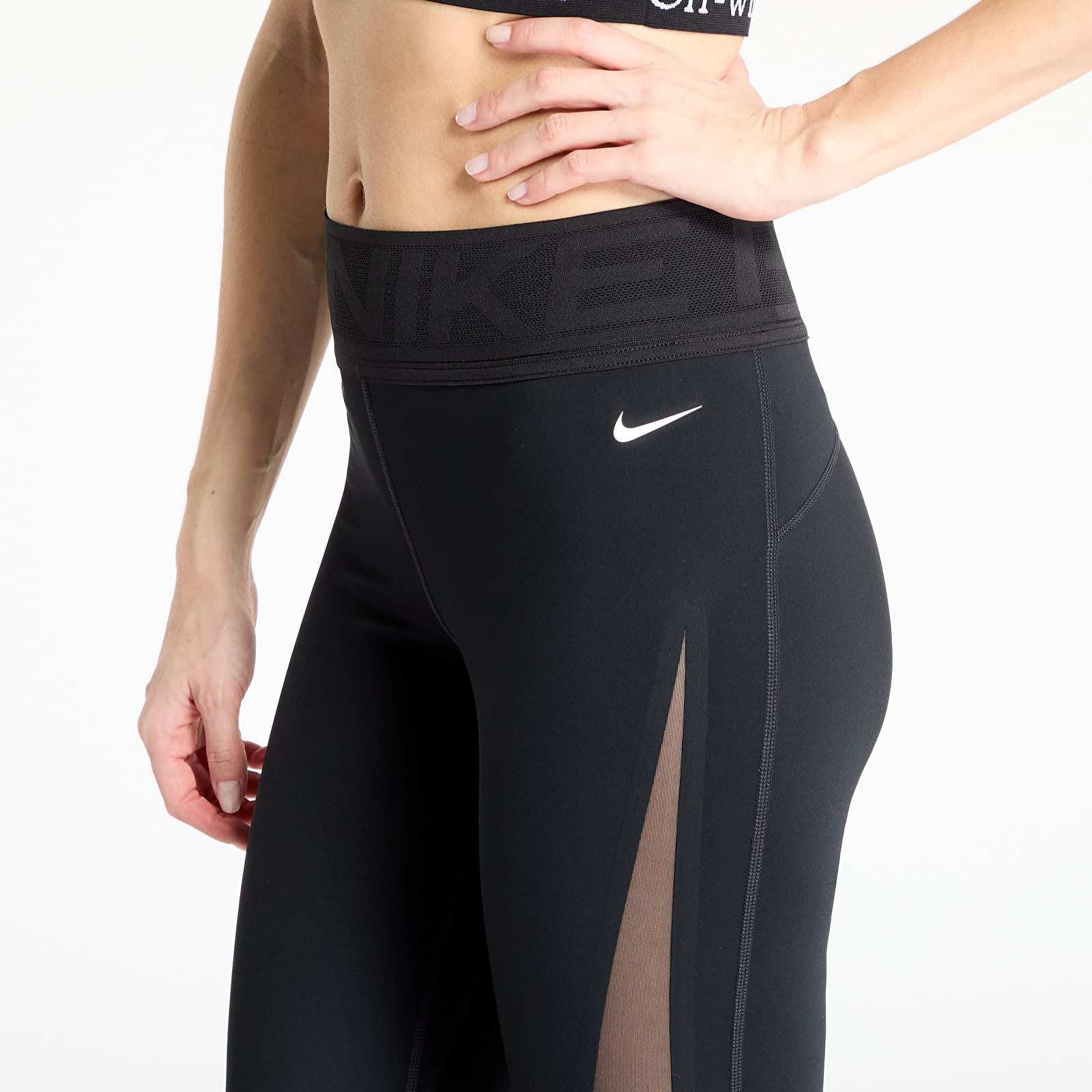 Retuusid naistele Nike Pro Sculpt Women's High-Waisted Full-Length Leggings Black/ White
