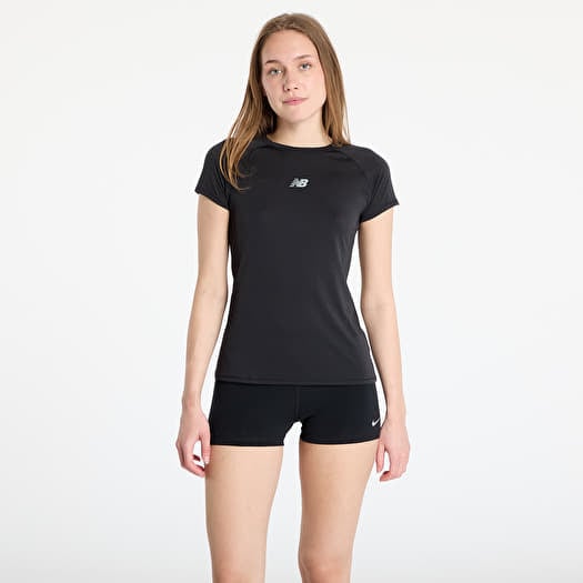 T-shirt New Balance Seasonal Jacquard T-Shirt Black