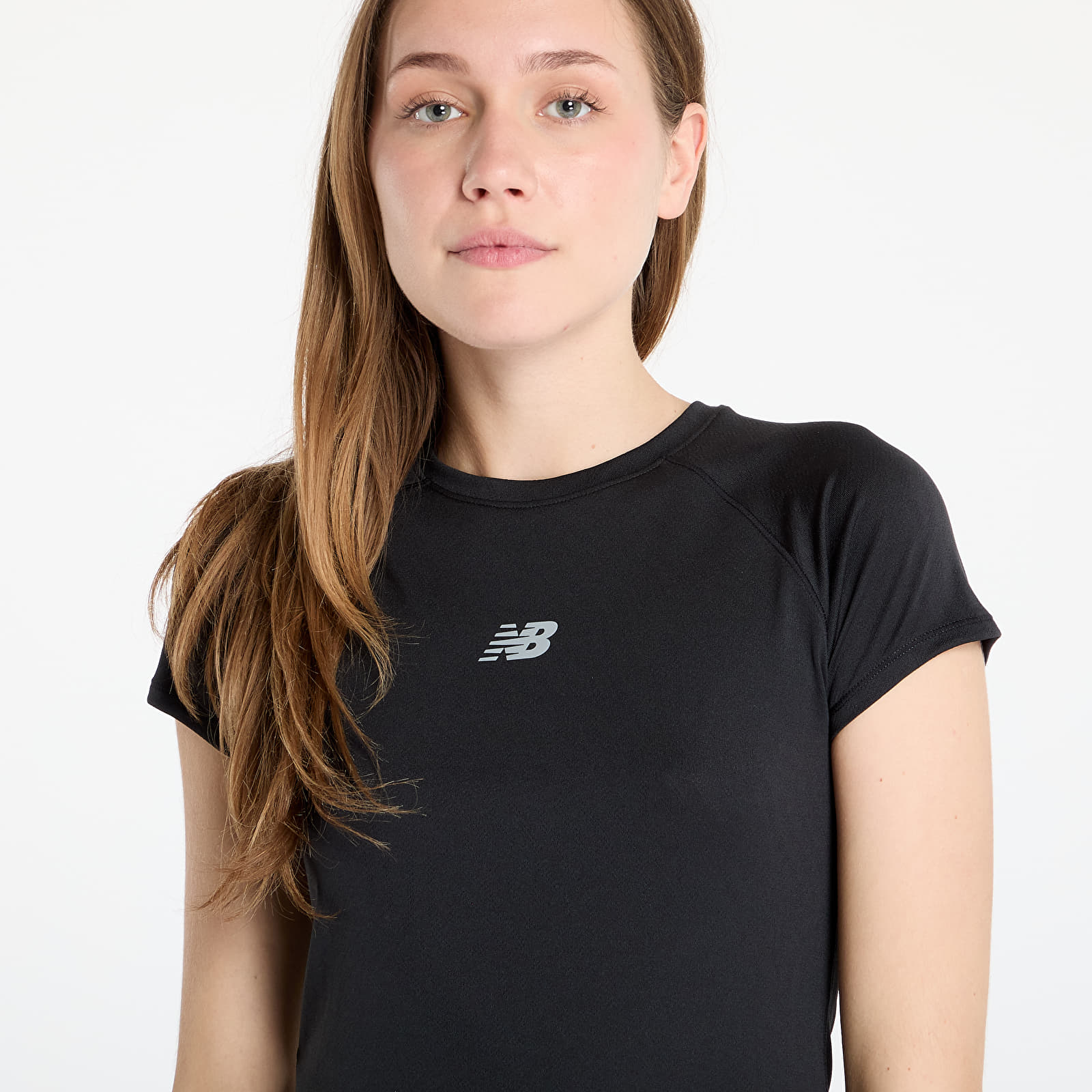 T-särgid New Balance Seasonal Jacquard T-Shirt Black