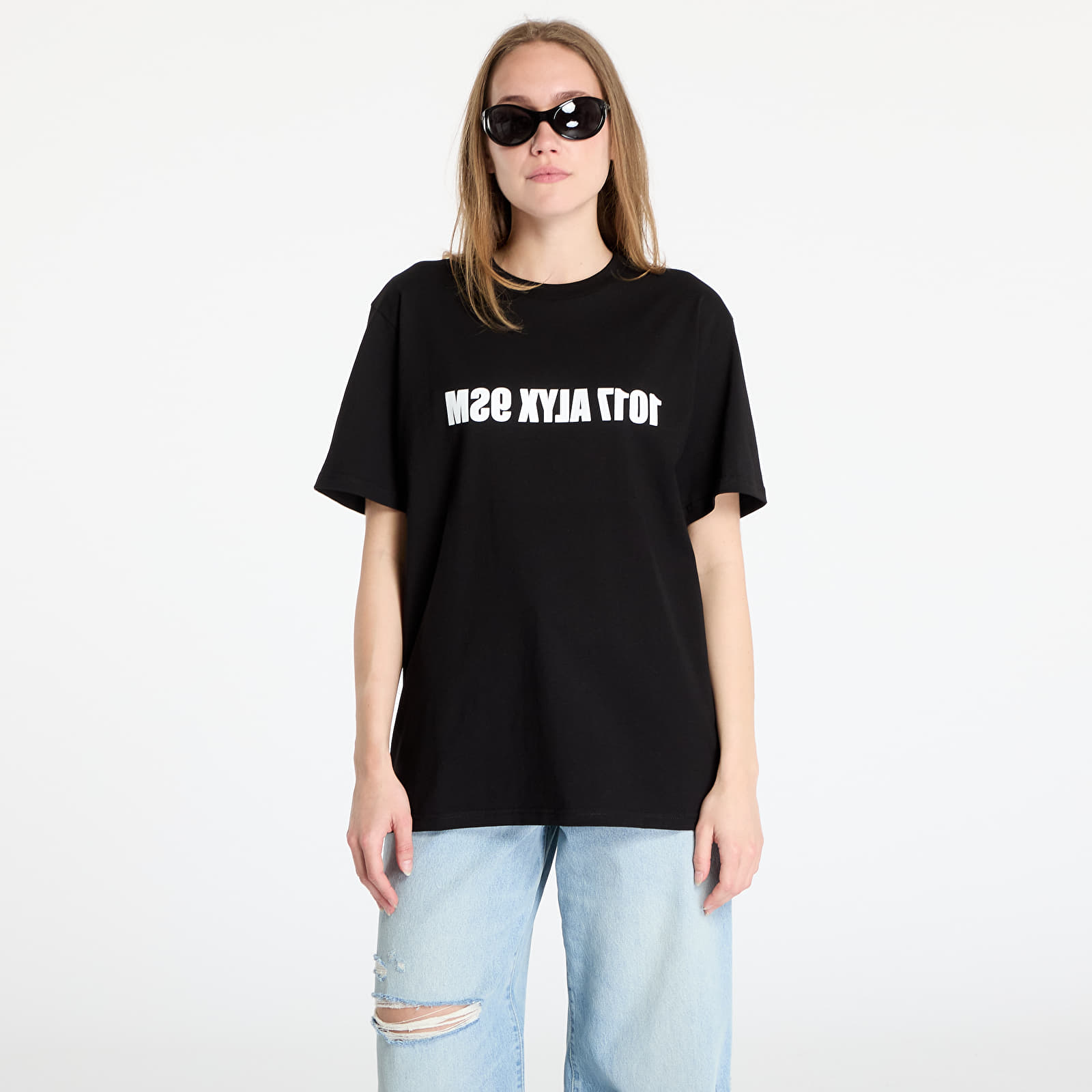 Men's T-shirts Alyx Studio Mirror Tee UNISEX Black