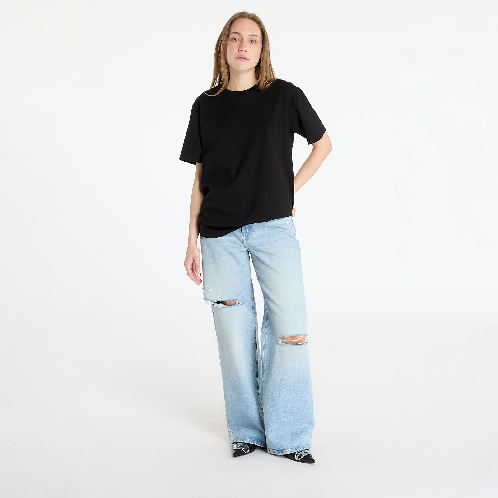 Pólók Alyx Studio Circle A Tee UNISEX Black