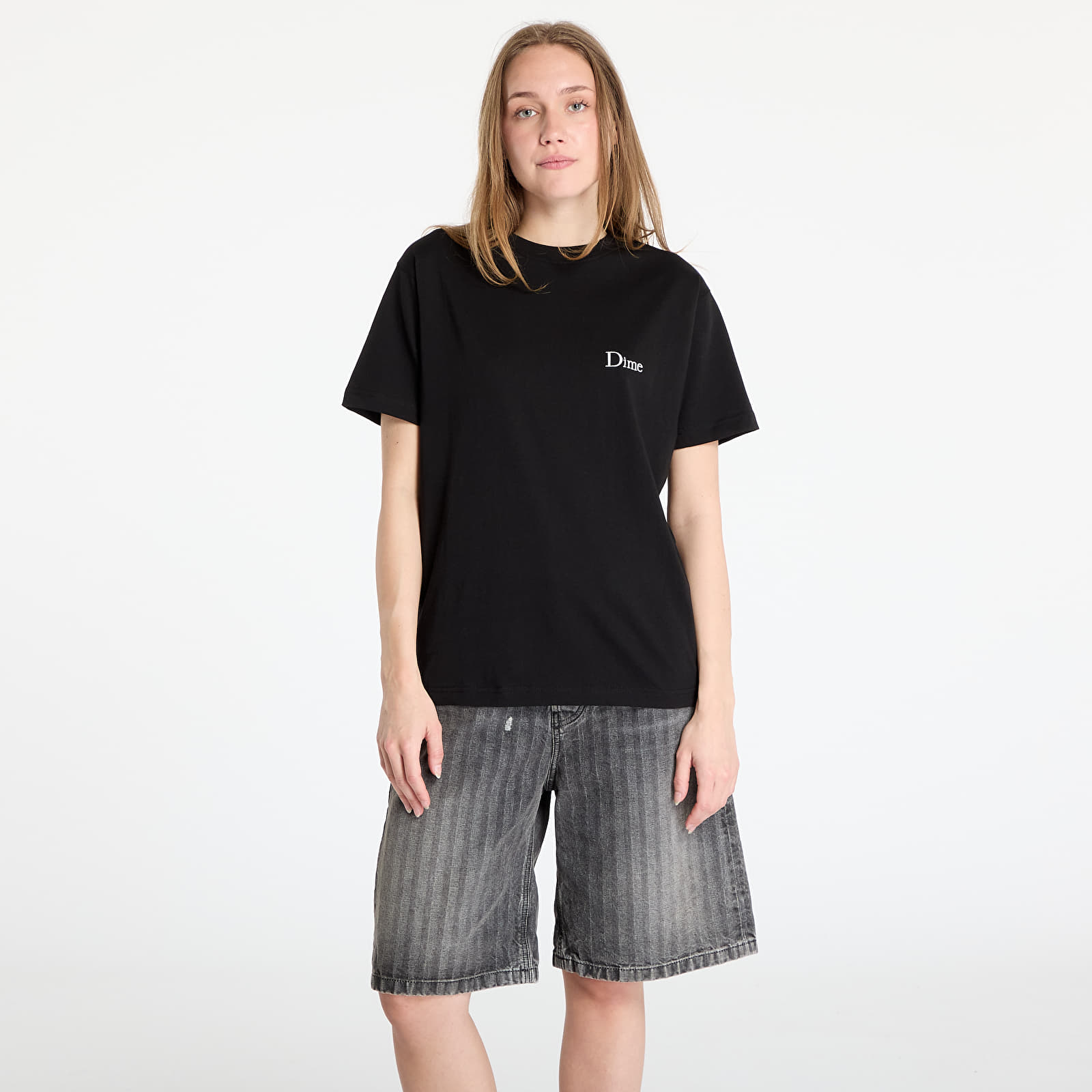 T-shirts DIME Classic Small Logo T-Shirt UNISEX Black