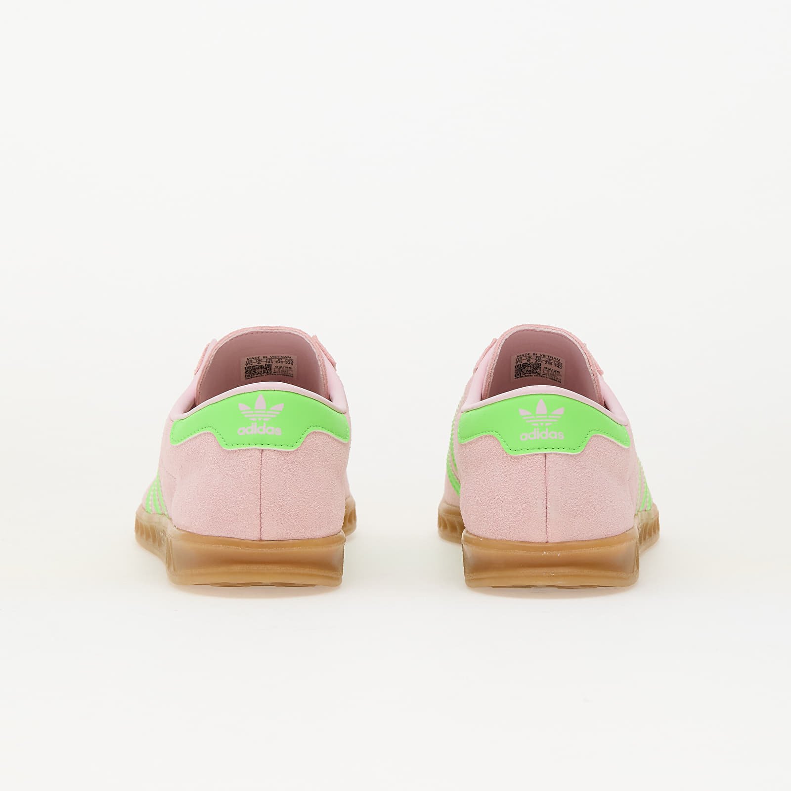 Women's shoes adidas Hamburg W Clear Pink/ Semi Green/ Gold Metallic