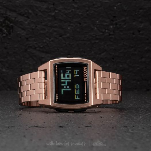 Nixon Base Watch All Rose Gold Footshop