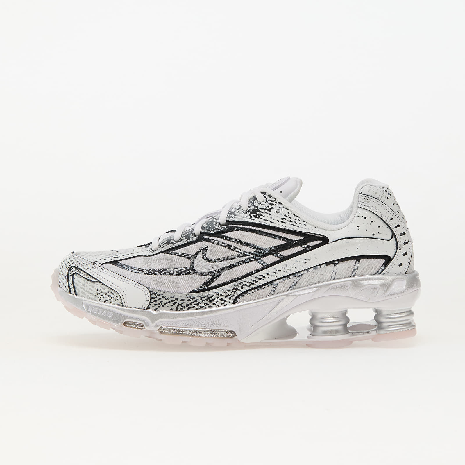 Levně Tenisky Nike Shox Ride 2 White/ Mtlc Platinum-Black-Flt Gold
