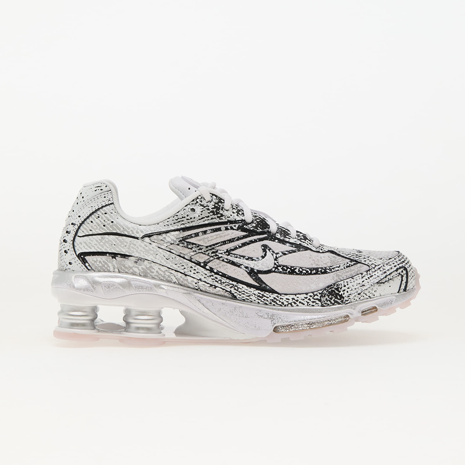 Herren Sneaker und Schuhe Nike Shox Ride 2 White/ Mtlc Platinum-Black-Flt Gold