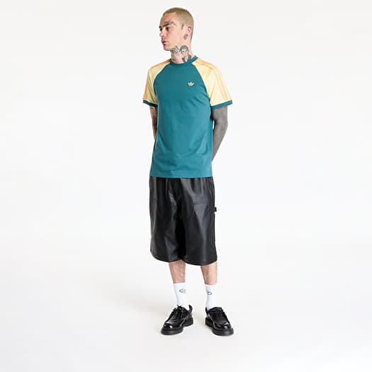 Men's T-shirts adidas Cali Tee Green/ Tech Green/ Almost