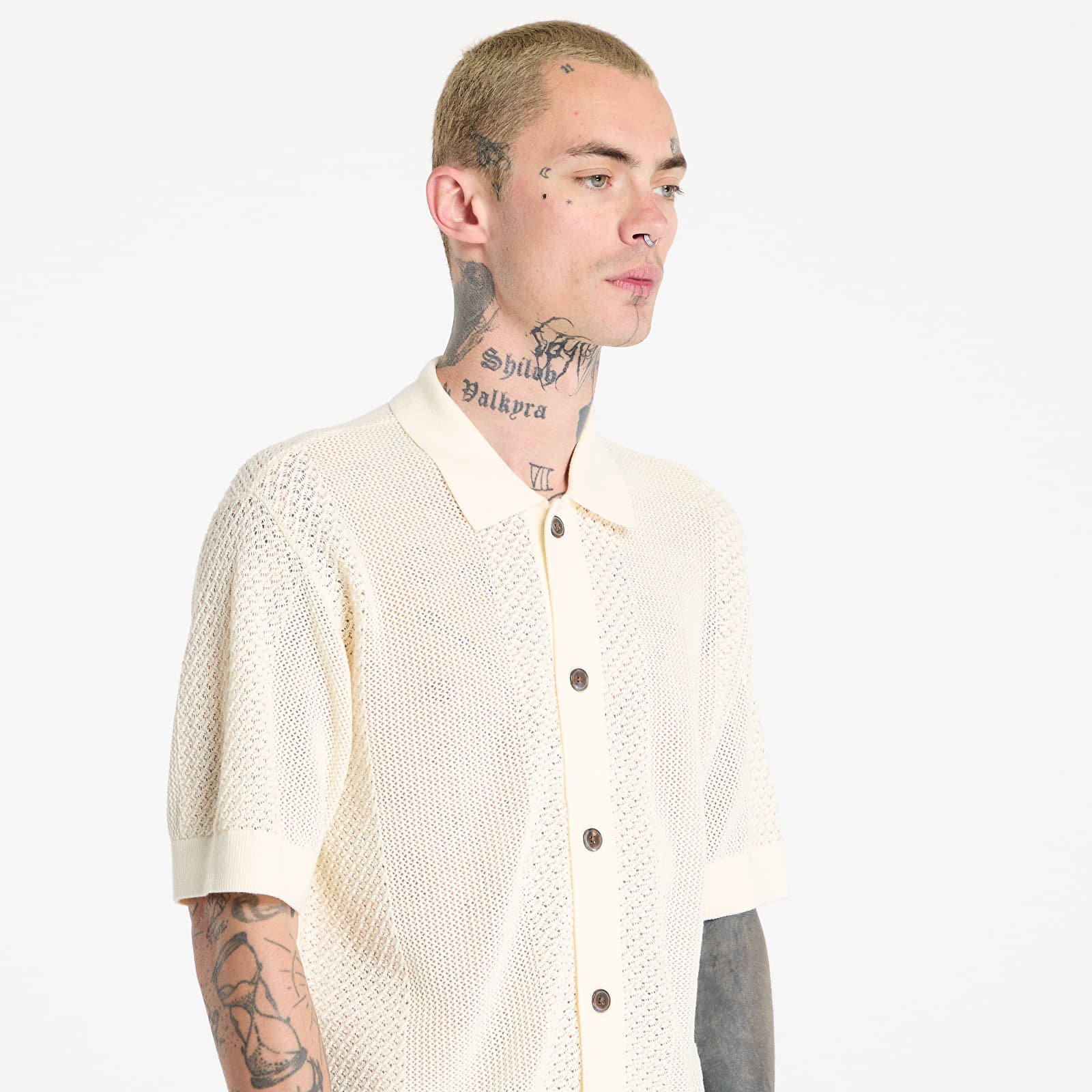 Sweaters OBEY Evan Sweater Shirt Unbleached