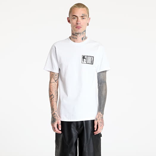 T-paita OBEY Half Icon T-Shirt White