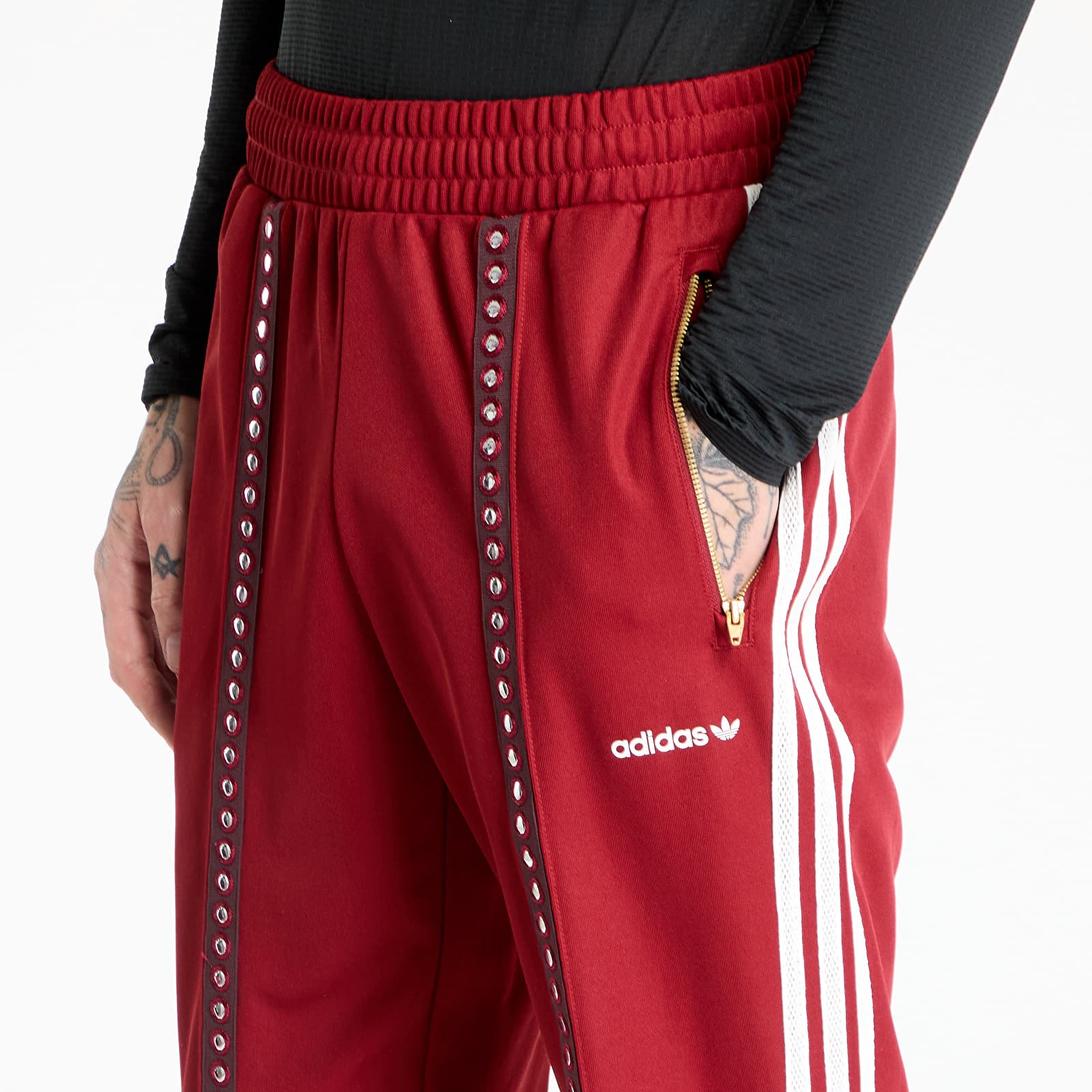 Дънки и панталони adidas Retro Sports Cricket-Inspired Trackpant Red/ Rust Red