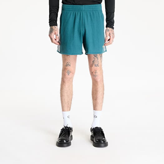 Šortai adidas Waffle Knit Sprinter Shorts Green/ Tech Green/ White