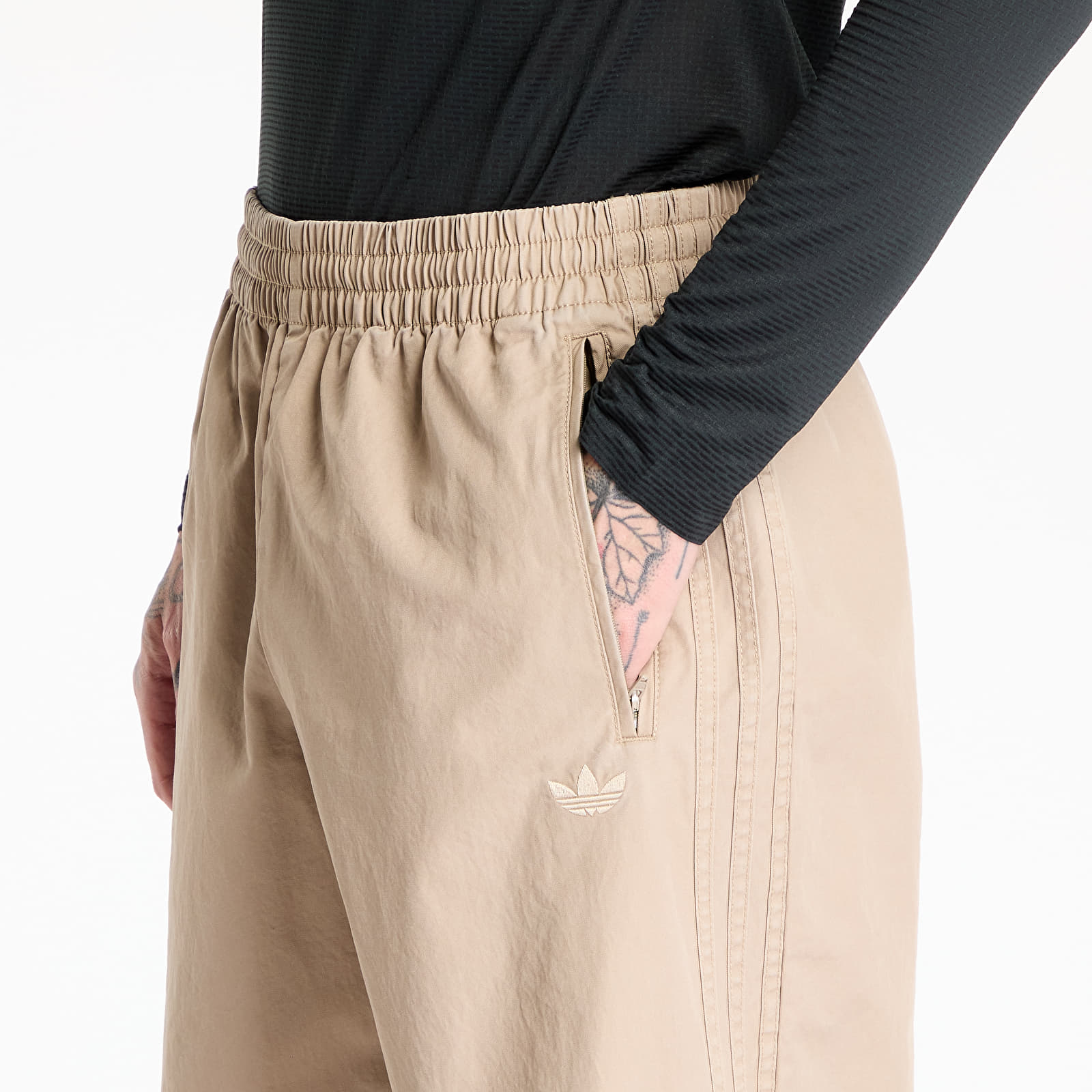 Pantalones de hombre adidas Woven Firebird Tracksuit Pants Brown/ Blanch Cargo