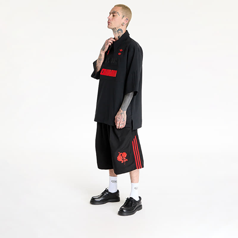 l*a様 adidas CHAVARRIA ポロシャツ 黒/赤 CHAVARRIA adidas WILLY