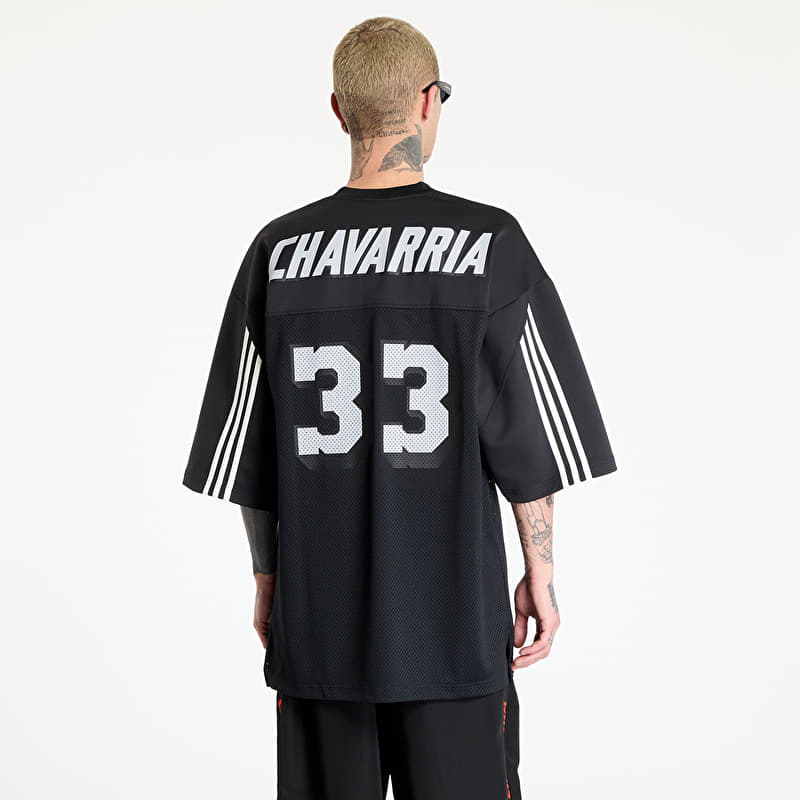 adidas x Willy Chavarria Football Jersey Black/ Black | Footshop