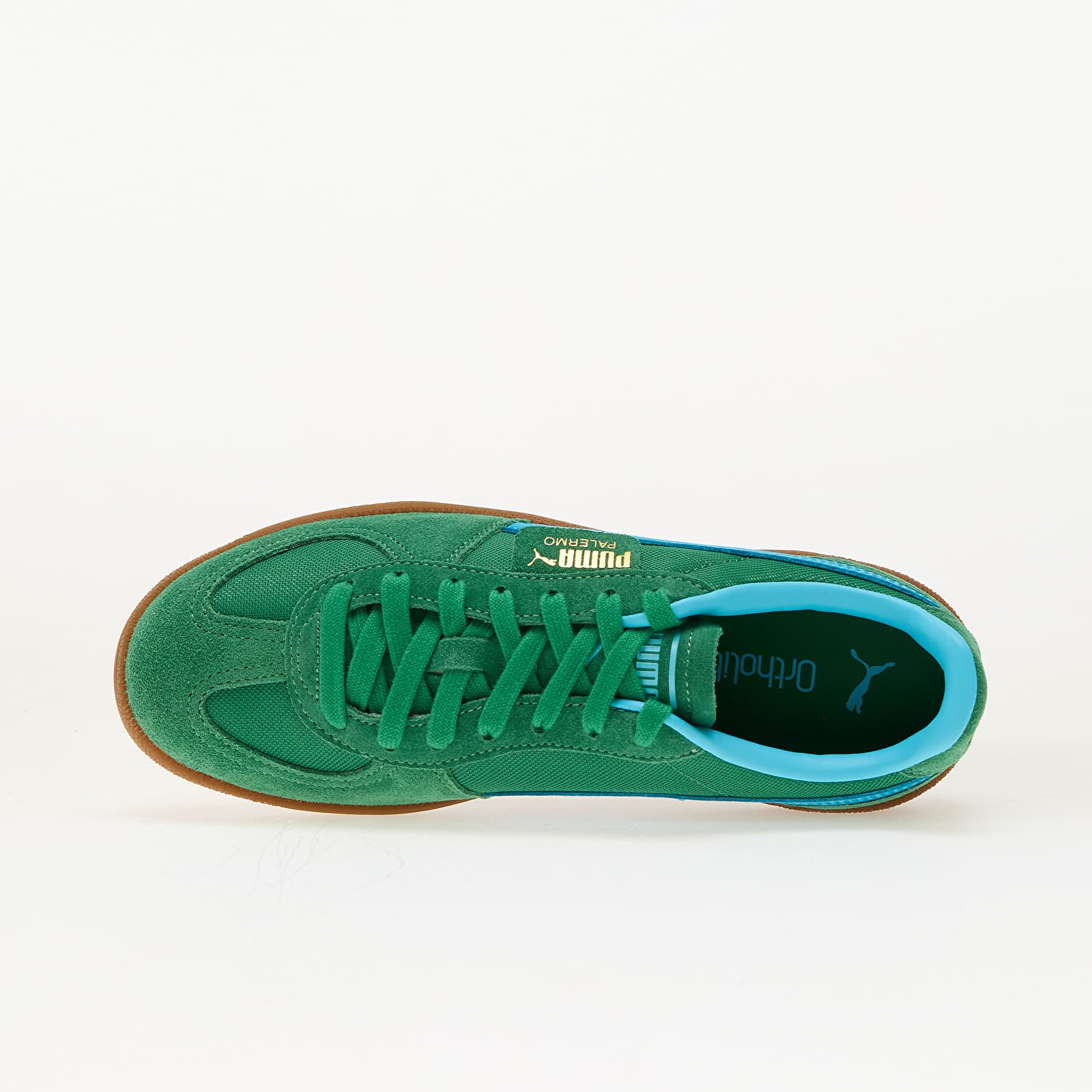 Zapatillas Hombre Puma Palermo Vintage Update Archive Green-Bright Aqua