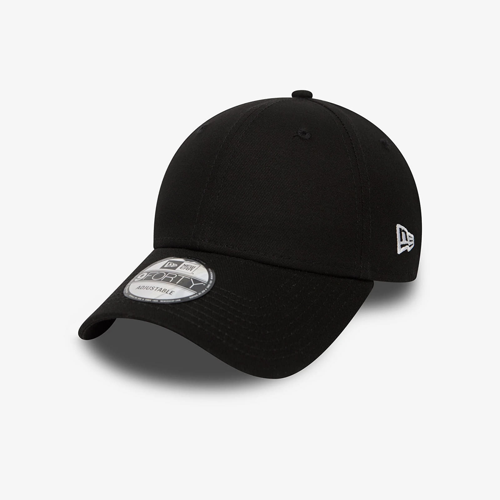 Шапка New Era Basic 9Forty Black/ White Universal