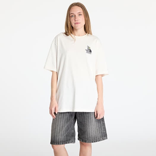 Tricou The North Face UNISEX Ss Clean Trails Oversized Tee White Dune