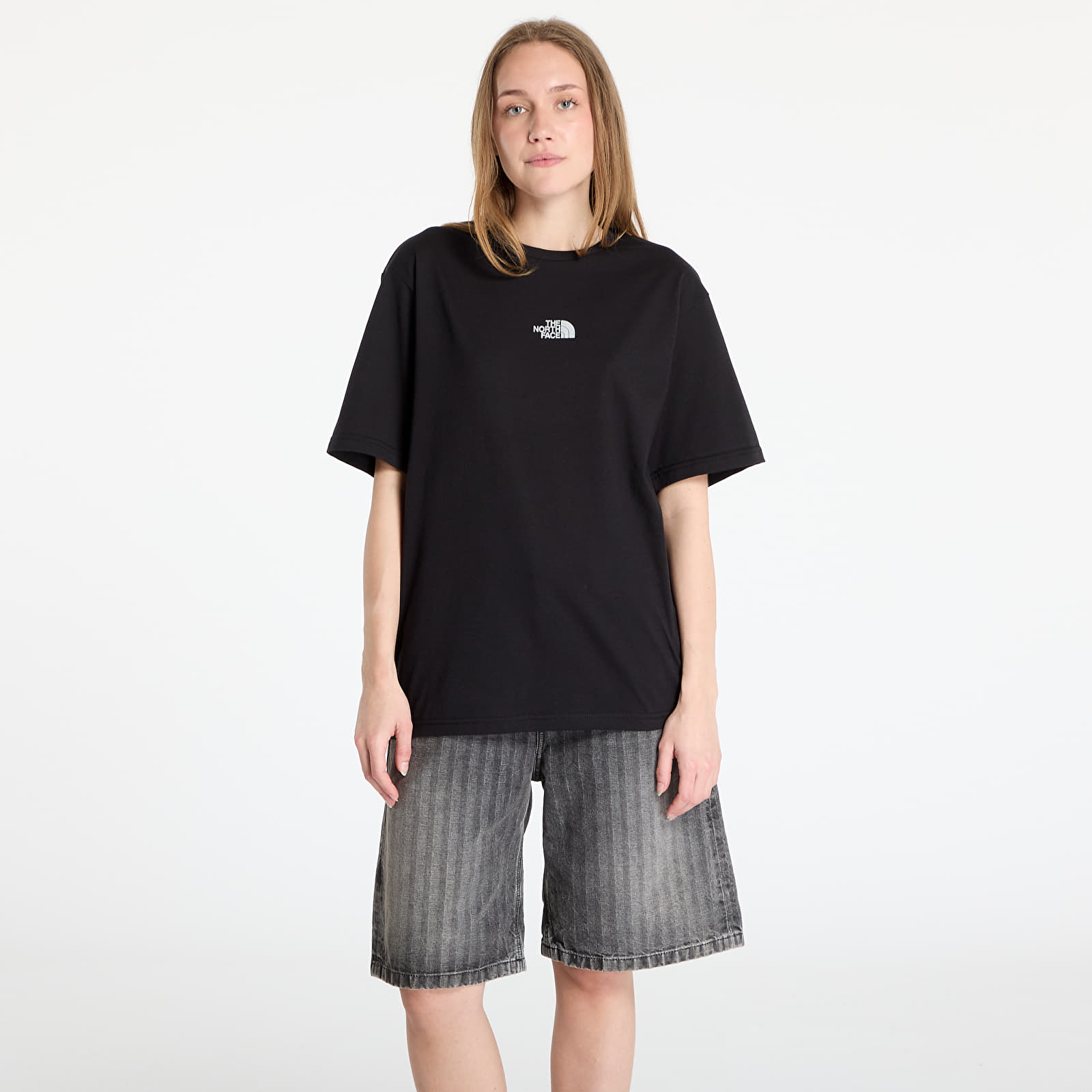 Tricouri bărbați The North Face UNISEX Ss Never Stop Relaxed Tee TNF Black