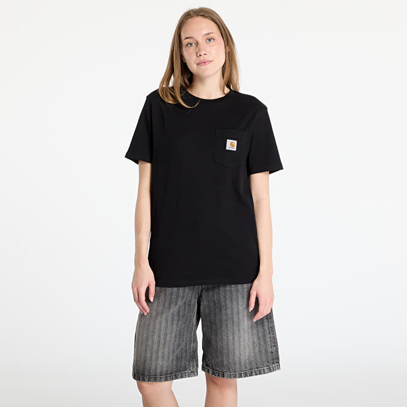Tričko Carhartt WIP Pocket Short Sleeve T-Shirt UNISEX Black