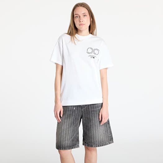 Tričko Carhartt WIP S/S Rotation T-Shirt UNISEX White/ Black