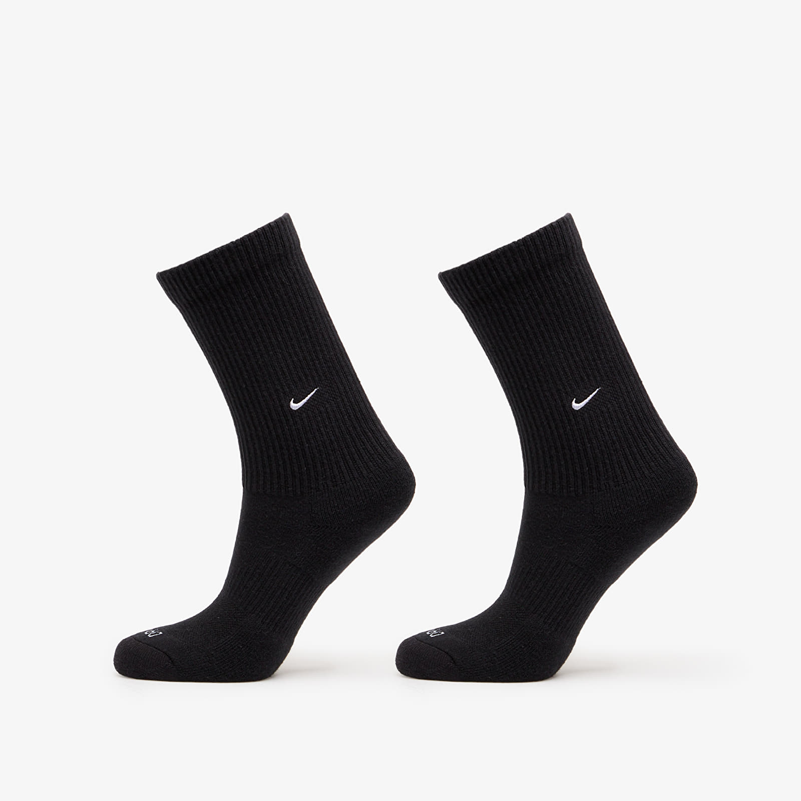 Ponožky Nike Dri-FIT Everyday Cushioned Crew Socks (2 Pairs) Black/ White