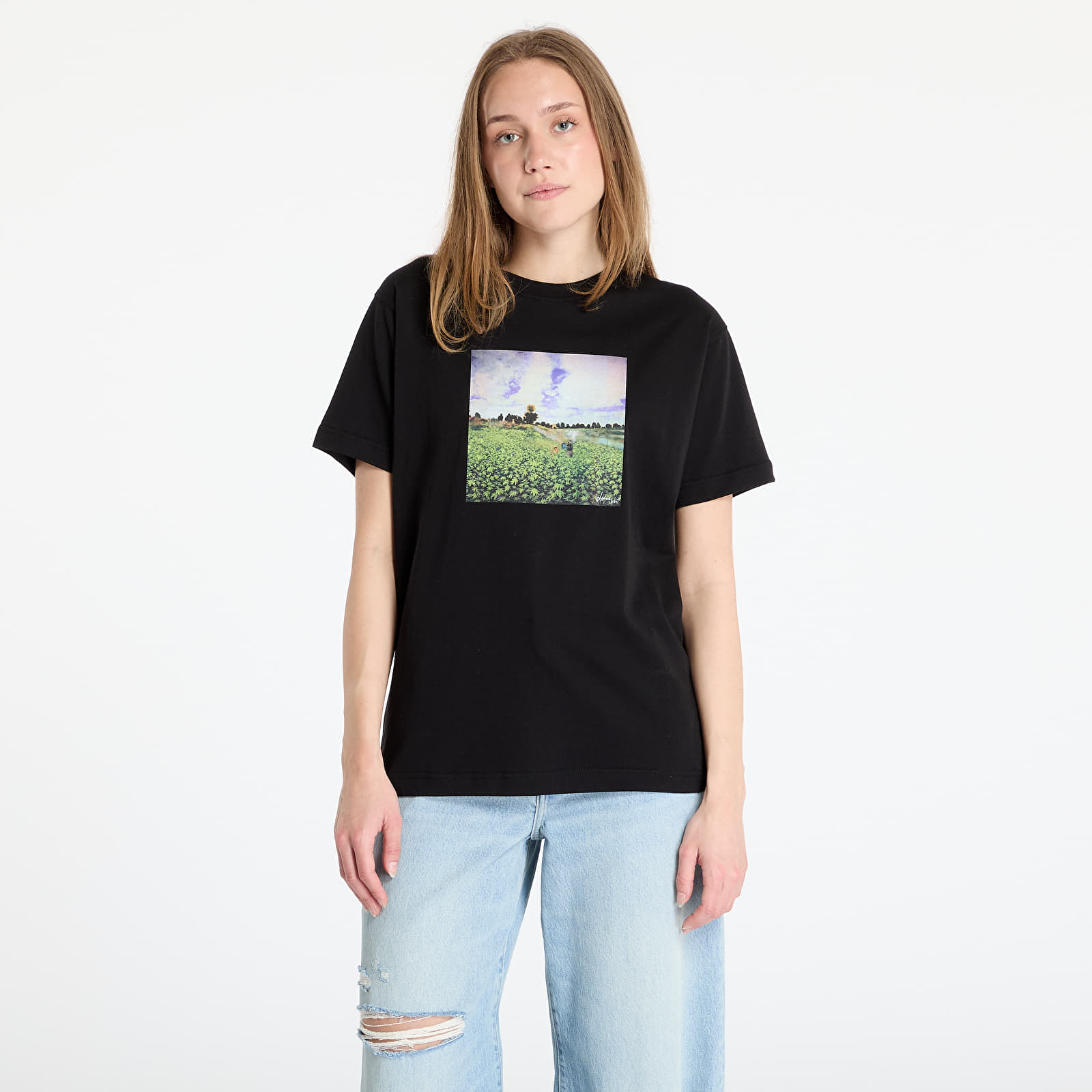 Tričká DIME Field Trip T-Shirt UNISEX Black