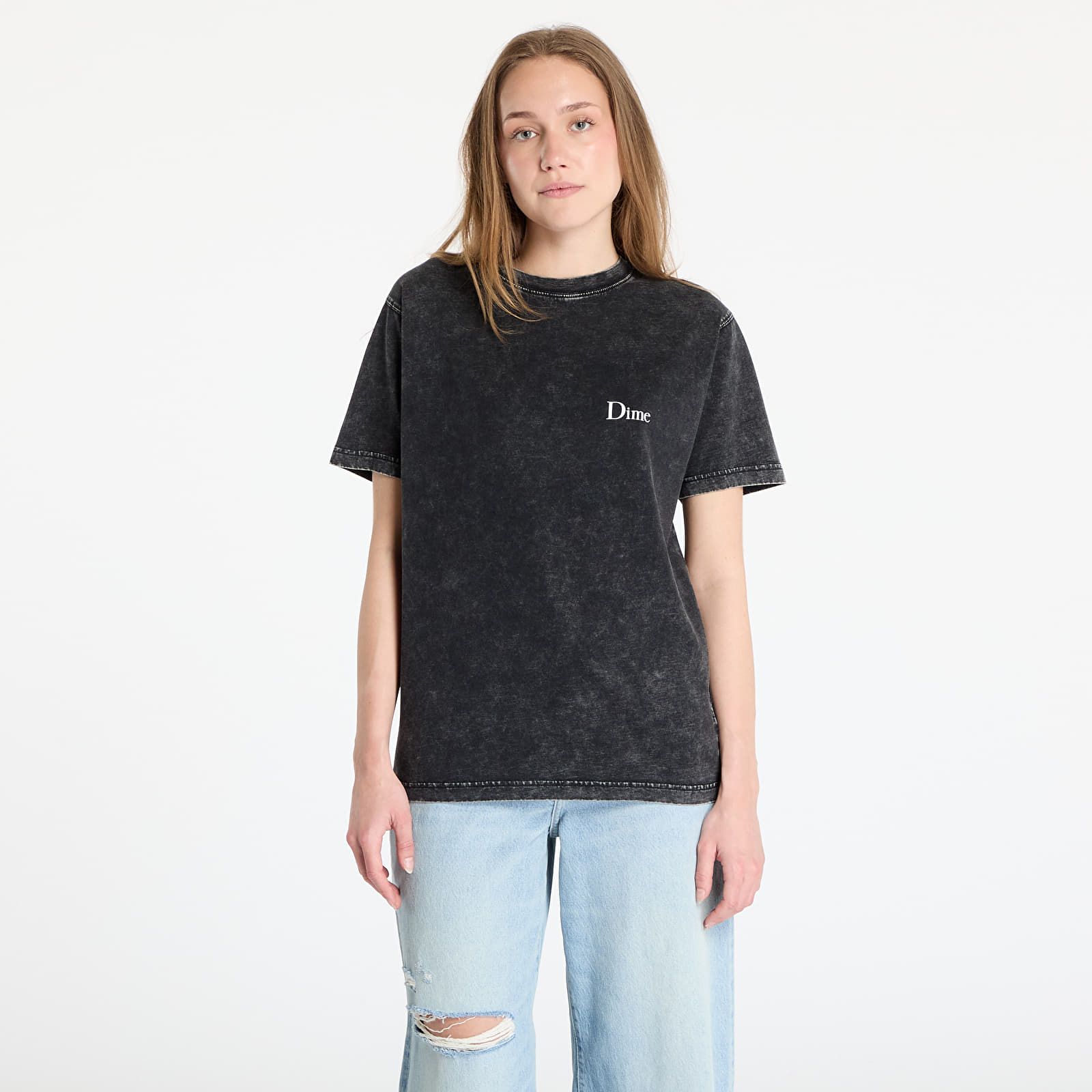 Camisetas DIME Classic Small Logo T-Shirt UNISEX Faded Black