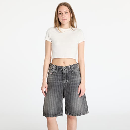 Tričko Tommy Jeans Slim Crop Ton T-Shirt White