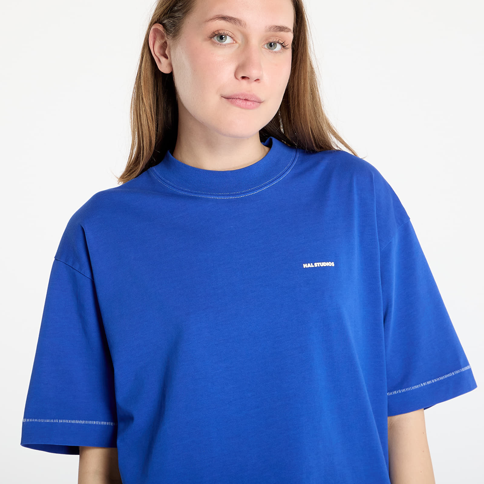 Koszulki HAL STUDIOS® Micro Logo T-Shirt Cobalt