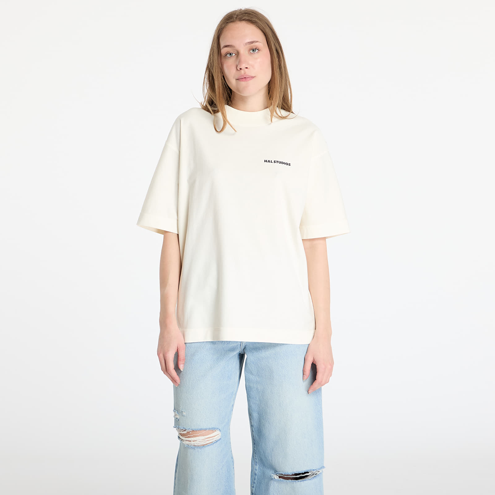 T-shirty męskie HAL STUDIOS® Inside-Out Uniform T-Shirt Off-White