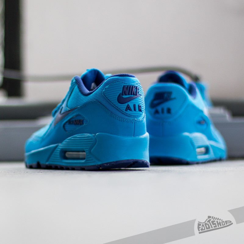 Damesko Nike Air Max 90 Glow (GS) Photo Blue/ Deep Royal Blue