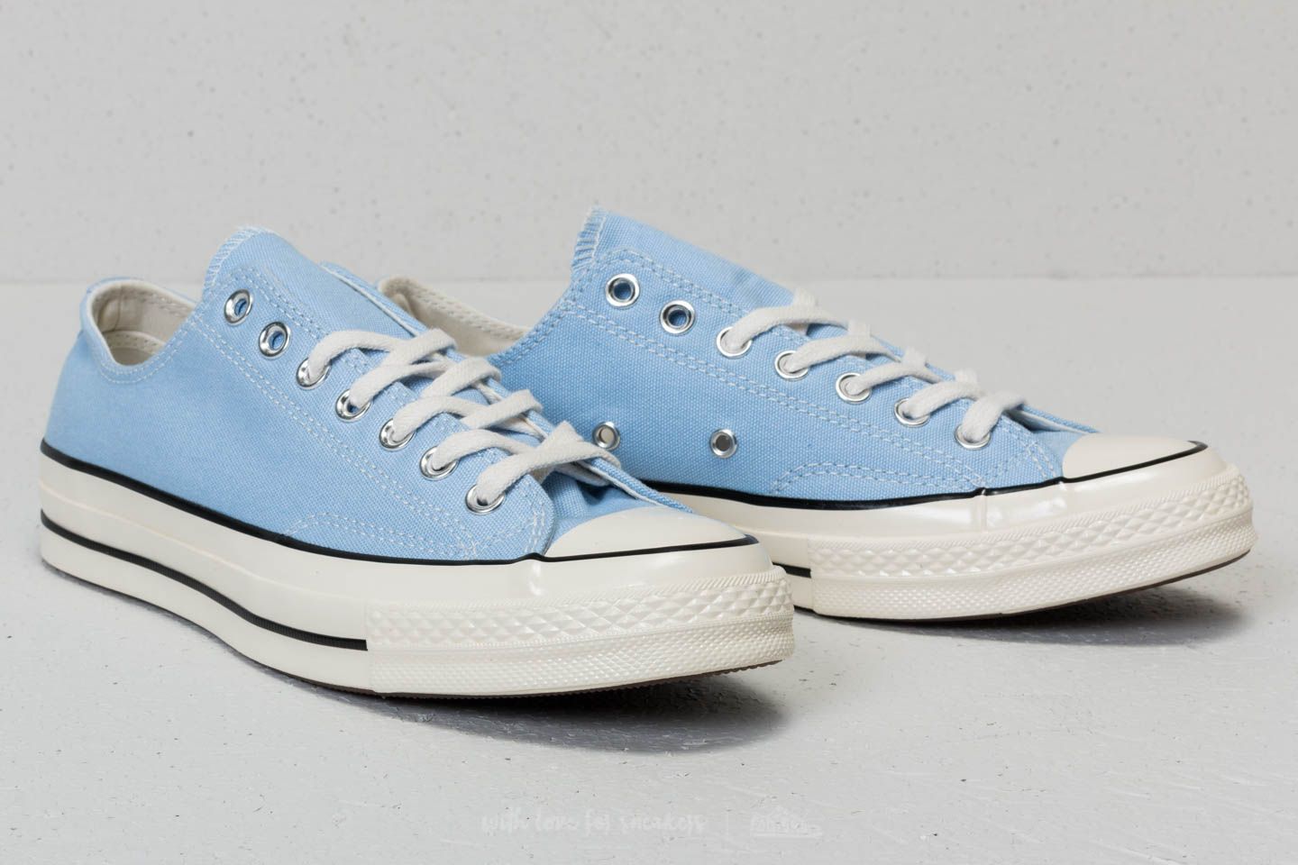 Men s shoes Converse Chuck Taylor All Star 70 OX Blue Chill Black Egret Footshop