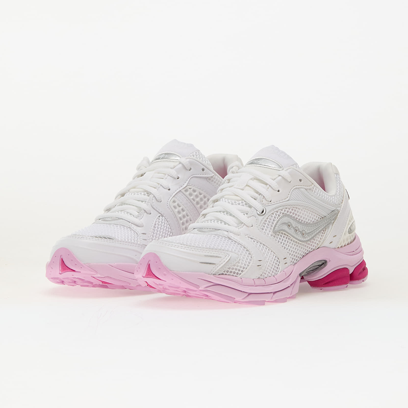 Жіноче взуття Saucony Progrid Triumph 4 White/ Pink