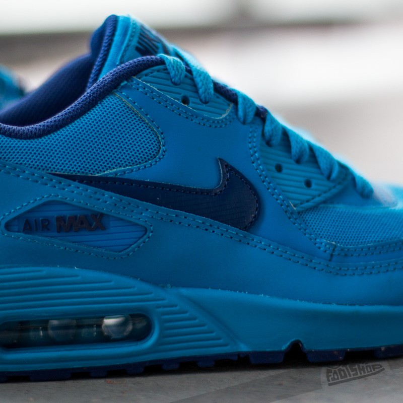 Damesko Nike Air Max 90 Glow (GS) Photo Blue/ Deep Royal Blue