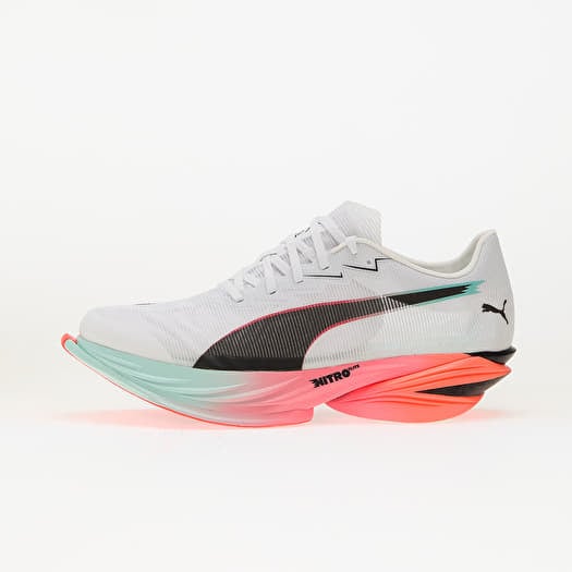 Puma FAST-R NITRO Elite 3 Puma White-Glowing Red-Mint | Footshop