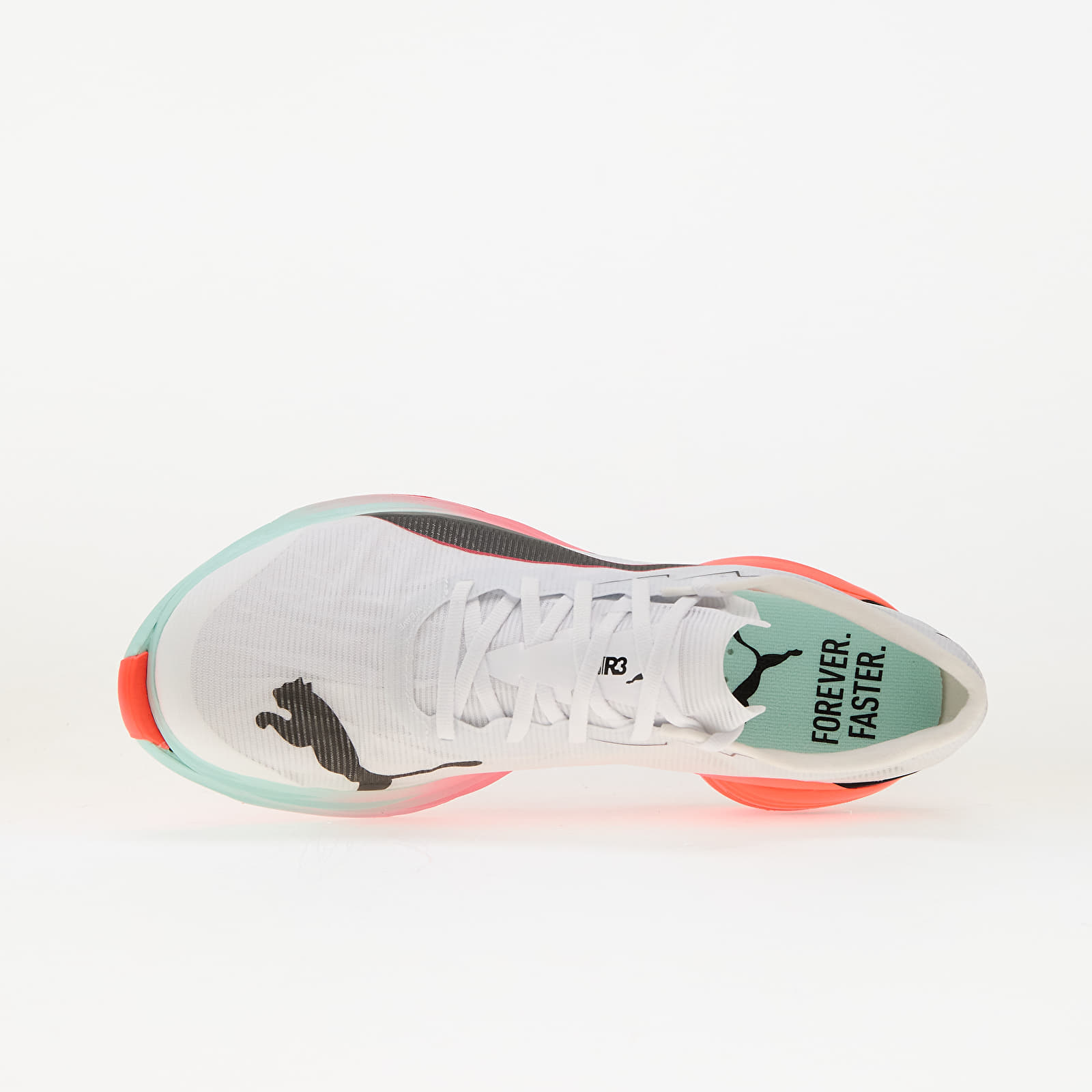 Мужская обувь Puma FAST-R NITRO Elite 3 Puma White-Glowing Red-Mint
