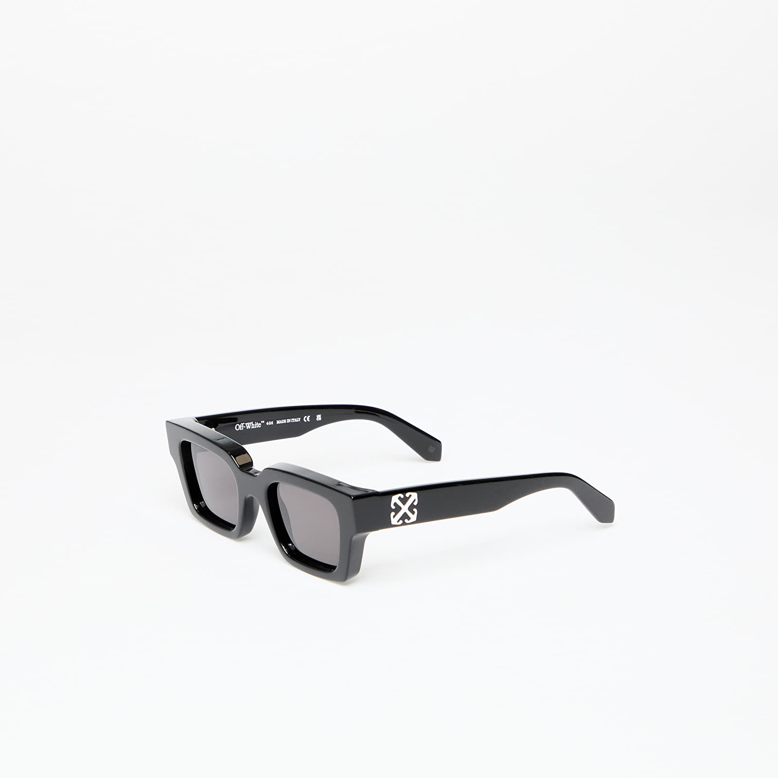 Akiniai nuo saulės Off-White Virgil Sunglasses Black/ Logo White