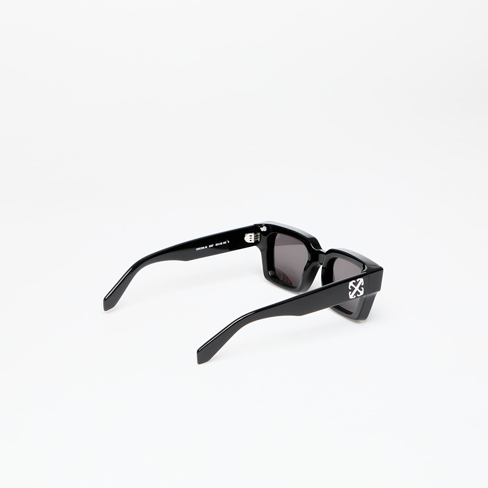 Akiniai nuo saulės Off-White Virgil Sunglasses Black/ Logo White