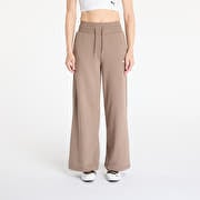 Puma Wardrobe Essentials Relaxed Wide Leg Sweatpants Totally Taupe