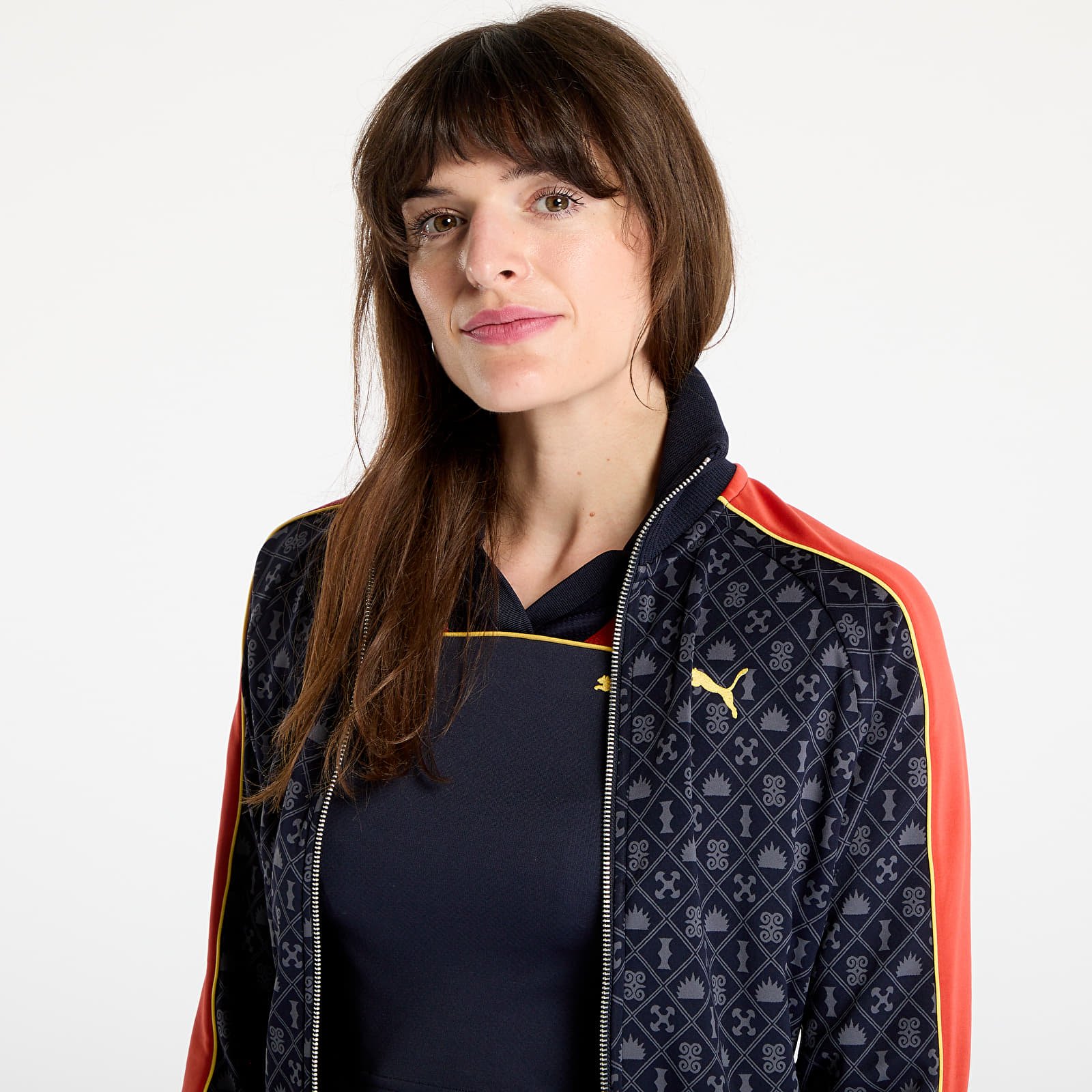 Bluzy z kapturem Puma Road To Unity AOP Track Jacket New Navy-AOP