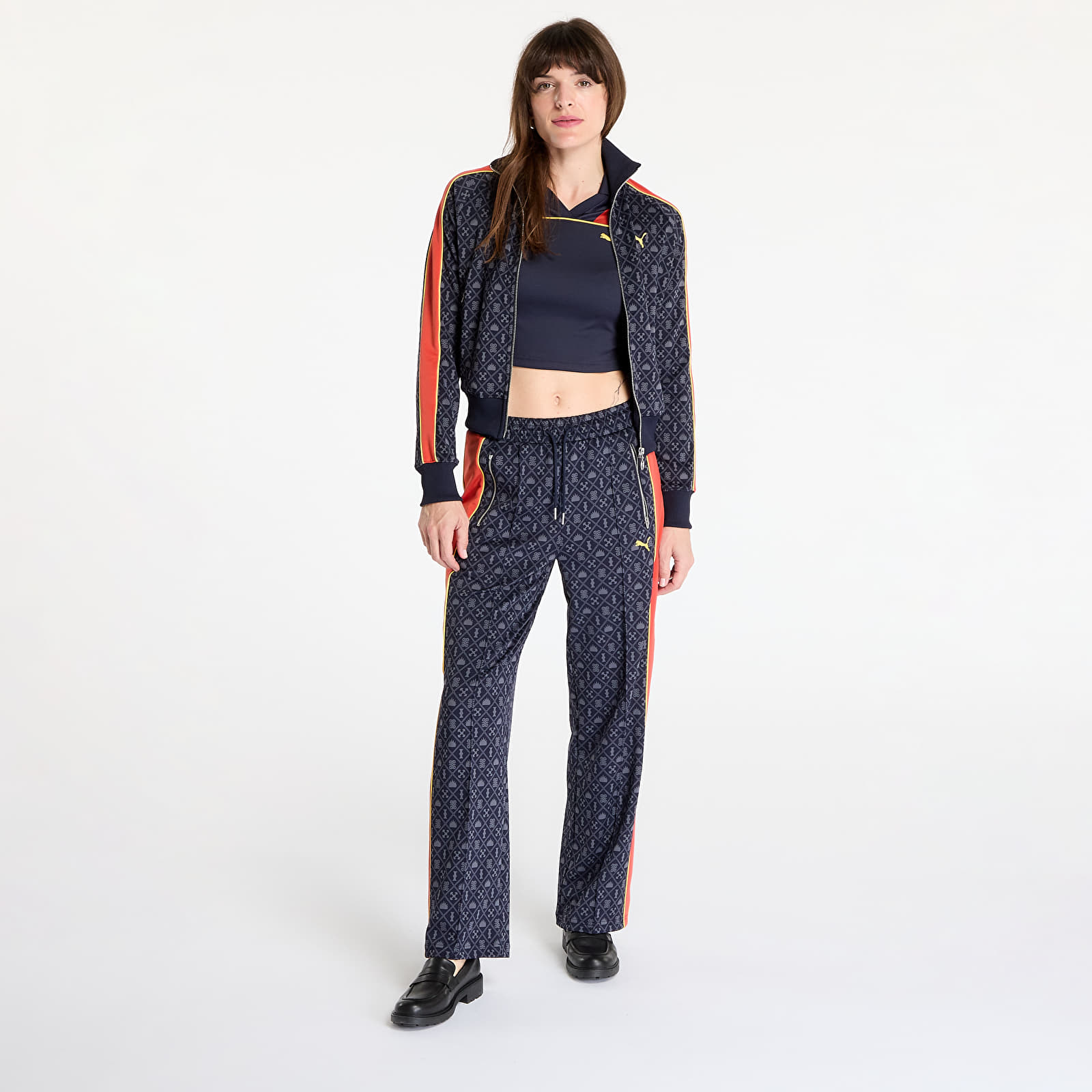 Bluzy z kapturem Puma Road To Unity AOP Track Jacket New Navy-AOP