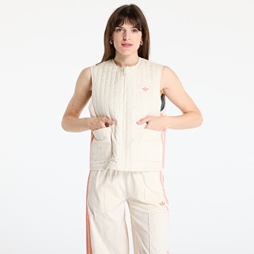 Colete adidas Originals Summer Glow Reversible Vest Wonder White/ Tech Green