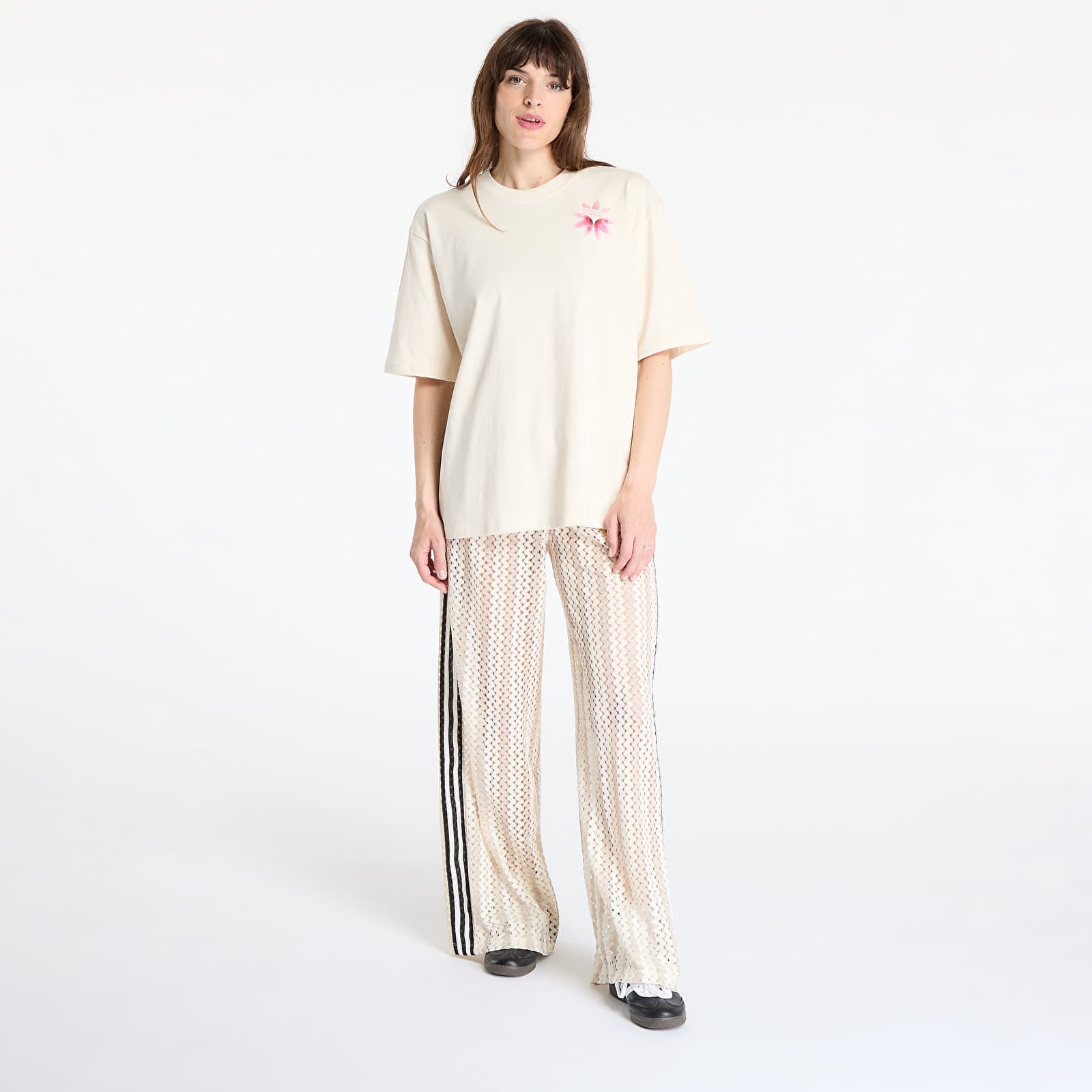 T-krekli adidas Originals Summer Glow Graphic Tee Wonder White
