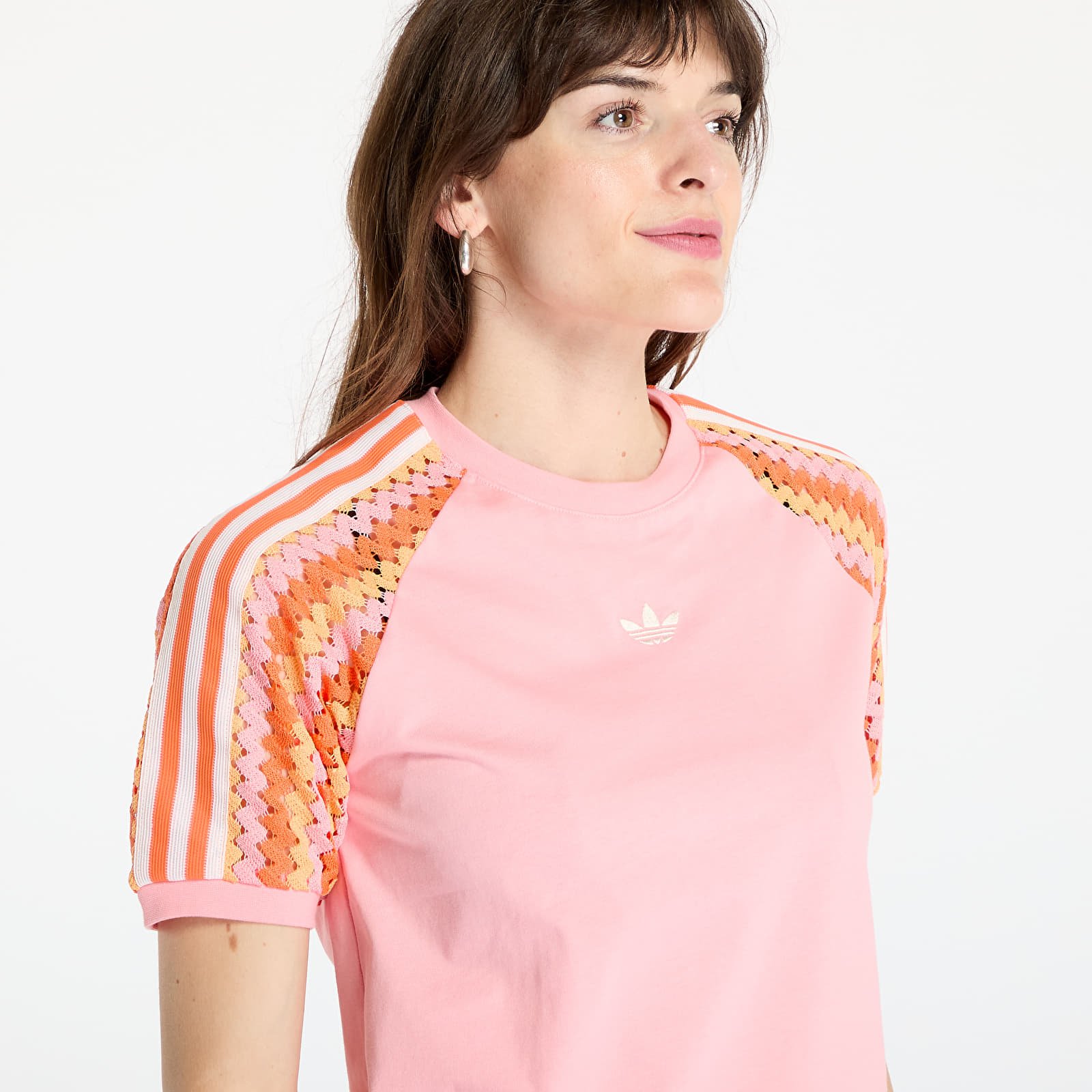 Koszulki adidas Originals Summer Glow Cali Tee Semi Pink Spark