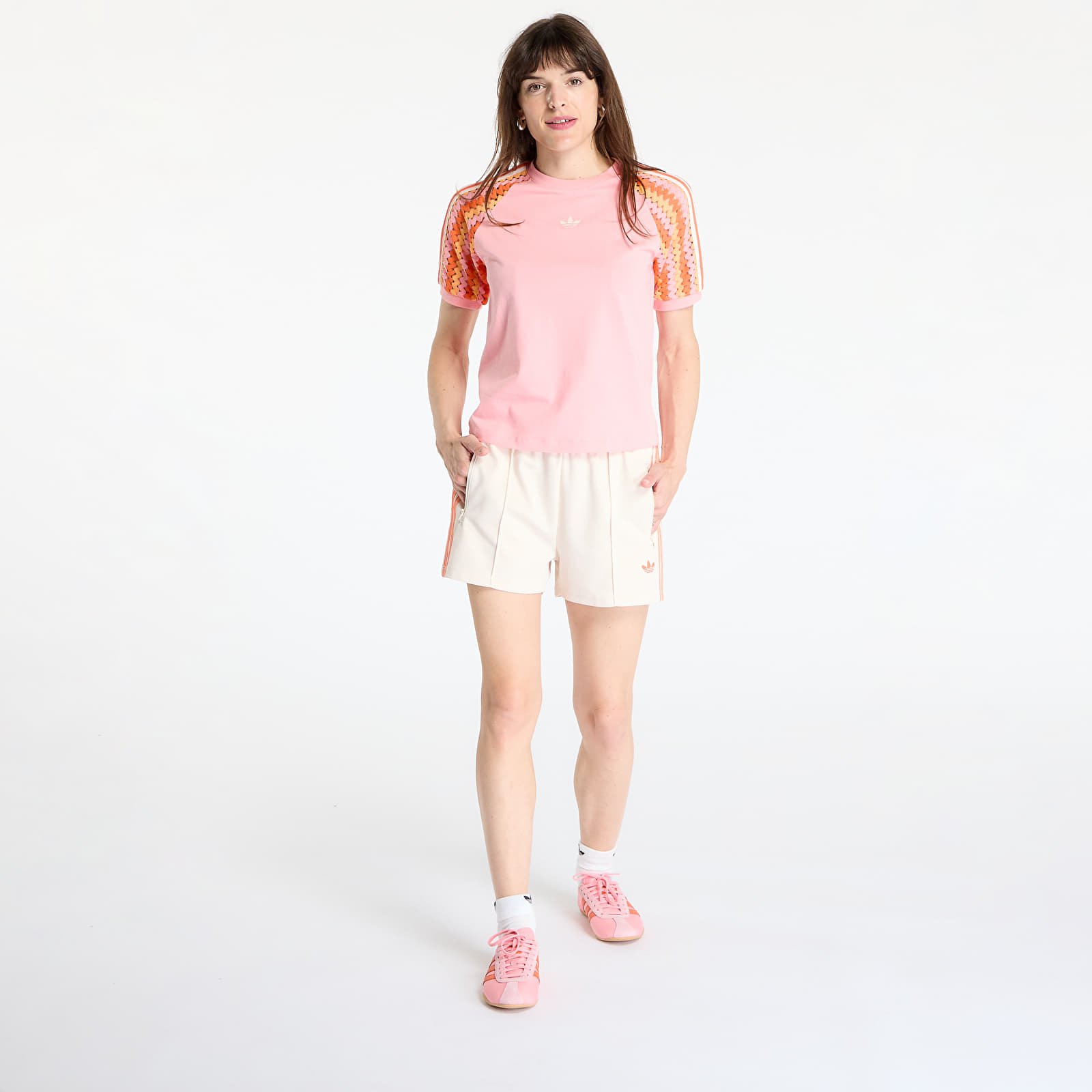 Koszulki adidas Originals Summer Glow Cali Tee Semi Pink Spark