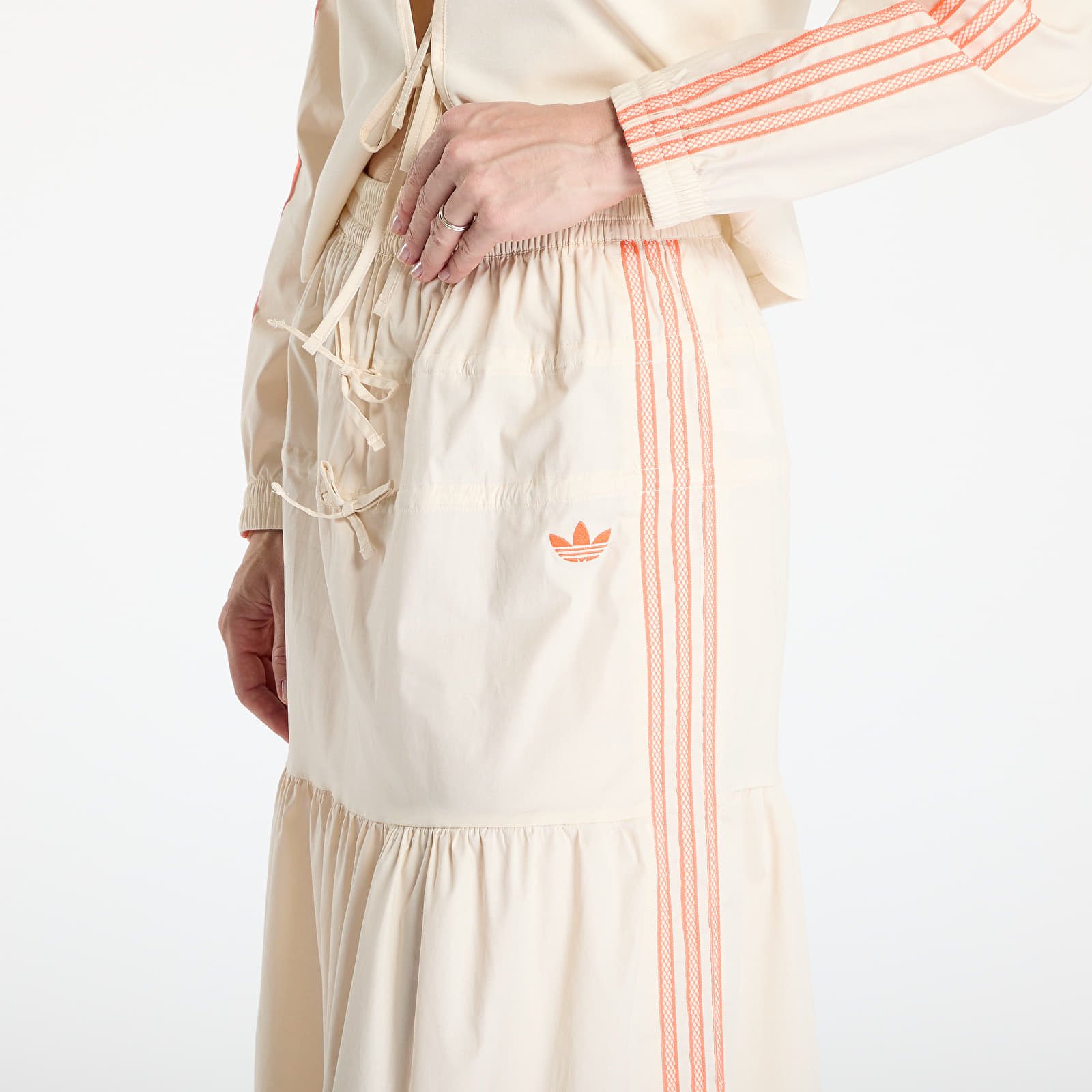 Szoknyák adidas Originals Summer Glow Skirt Wonder White